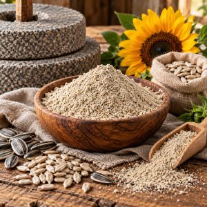 Stone-Ground Sunflower Flour