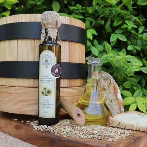 Fried Sunflower oil cold pressed